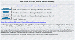 Desktop Screenshot of indianapaddlers.com